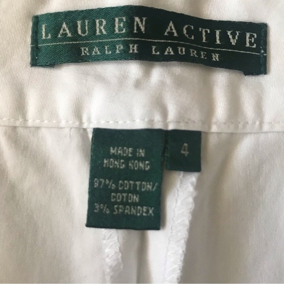 Lauren Active Ralph Lauren NWOT Skort White/ Orange Zip with Hook Size 4 - Picture 3 of 8